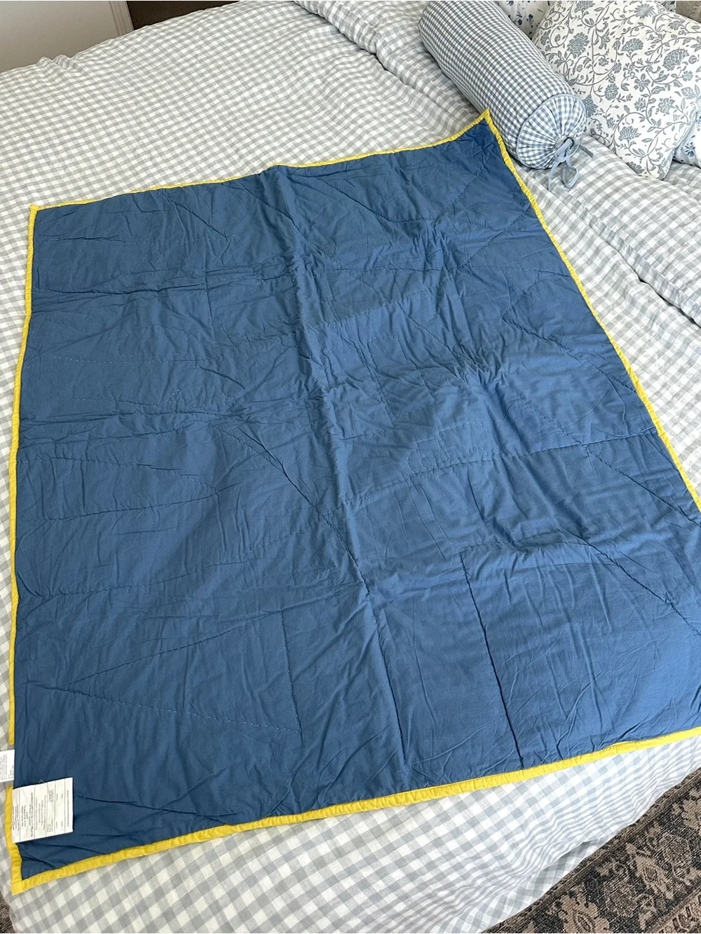 LAST CHANCE 🤍 Crate & Kids Cityscape Baby Quilt
